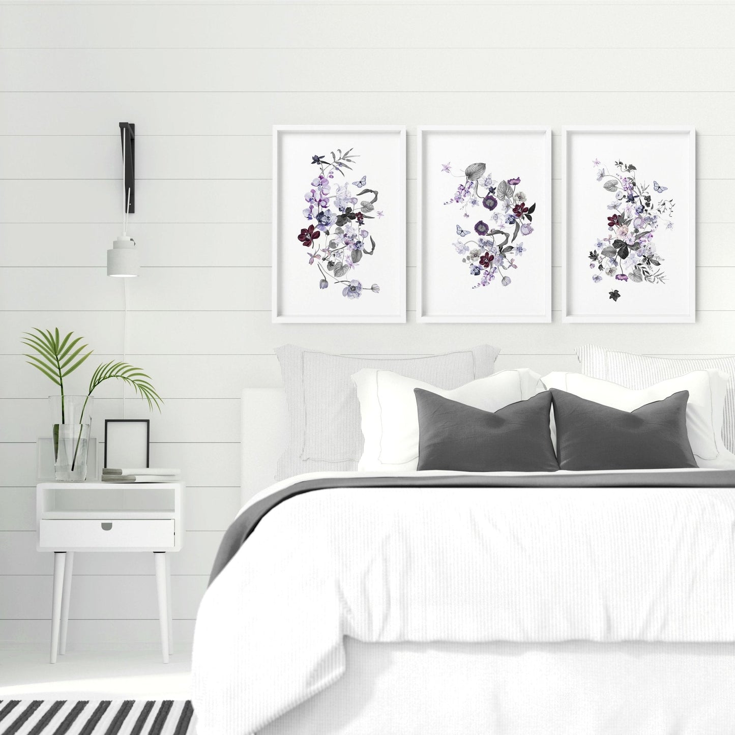 Wall art for the bedroom | set of 3 prints